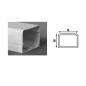 Preview: Gerader Klimakanal 70 mm x 65 mm x 2000 mm